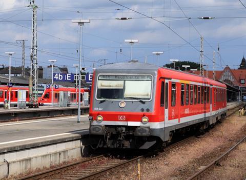 DB train in Mecklenburg-Vorpommern (Photo: Uwe Miethe/DB).