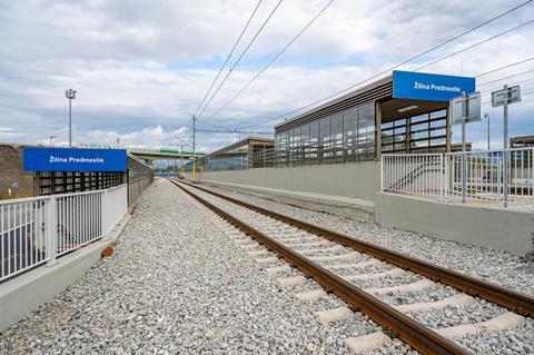 Žilina Predmestie (Photo ZSR, Strabag)