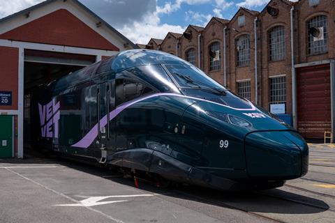 Alstom Avelia Horizon power car for Velvet