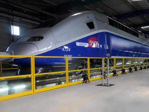 Euroduplex delivery centre at Belfort (Photo: Alstom Transport/C Lemontey)