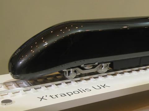 Model of Alstom's proposed X'Trapolis UK EMU.