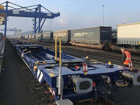 Samskip has taken delivery of the last of 100 Tatravagónka Type T-3000 wagons which it is leasing from Nacco.