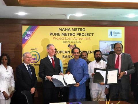 in- pune metro financing EIB AFD France