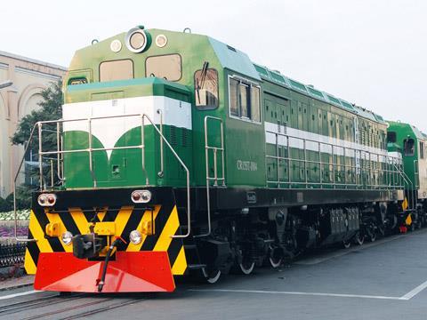 CNR locomotive for Saudi Arabia.