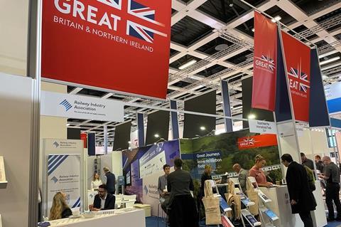 UK Pavillion at InnoTrans 2022