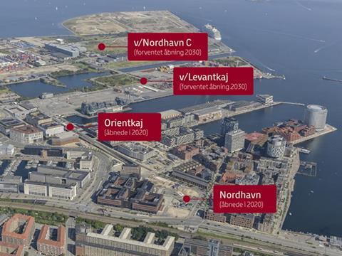 Nordhavn metro extension route (Photo Metroselskabet)