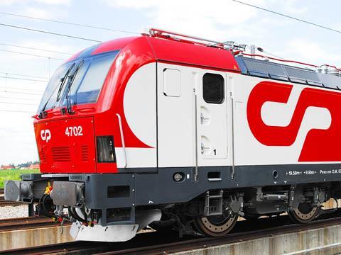 Siemens LE 4700 electric locomotive for CP.