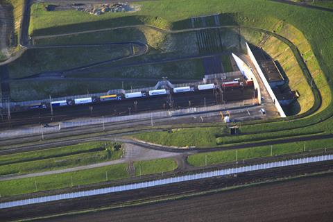 Channel Tunnel freight Shuttle (Photo: Eurotunnel)