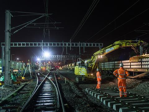 Great Western Main Line modernisation works.