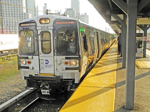 MTA Long Island Rail Road has put the first of its Kawasaki M-9 EMUs into service (Photo: Joseph M Calisi)