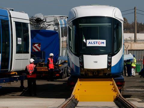 Alstom Citadis tram for Alger.