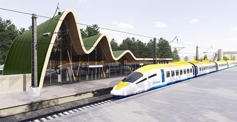 Rail Baltica project promoter RB Rail has produced conceptual images to illustrate the type of trains which could use the future standard gauge line.