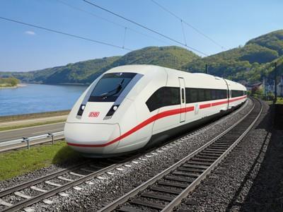 Impression of Siemens ICx train ordered by Deutsche Bahn.