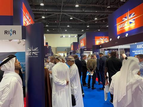 UK pavilion Middle East Rail