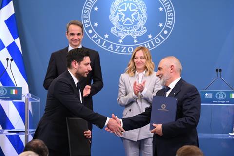 Greece - Italy railway agreement