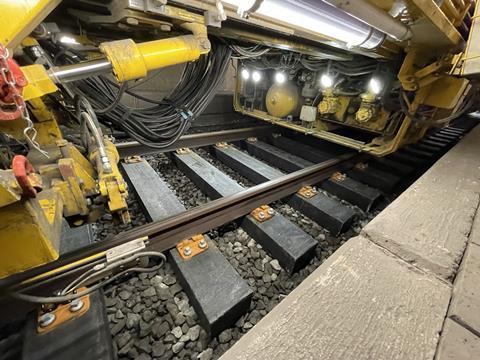 Photo 2 - New Lankhorst Rail KLP Sleepers installed by the RUS 1000