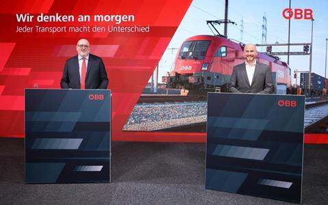 ÖBB RCG press conference (Photo: ÖBB Andreas Scheiblecker)