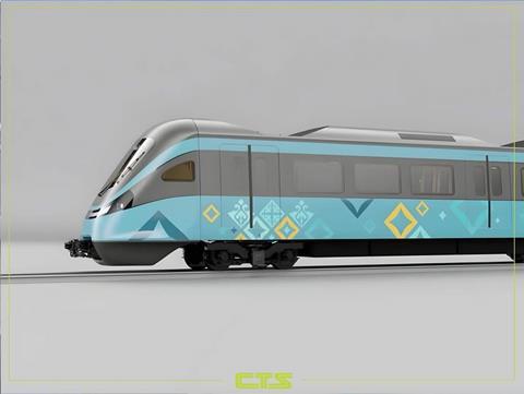 Astana light metro cars in CRRC Tangshan factory (Photo City Transportation Systems - Astana) (2)