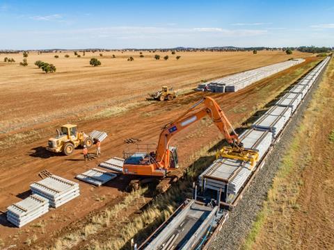 Priority export markets for UK railway suppliers include Australia (Photo: ARTC).