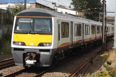 Greater Anglia Eversholt Rail Class 321 Renatus EMU