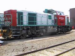 Veloia Cargo locomotive.