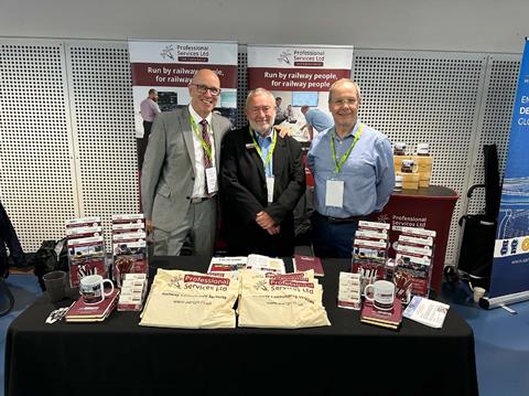 Managing Director of AARC Professional Services Steve Derrick (left) with associates Kevin Martin (centre) and Chris Rowley