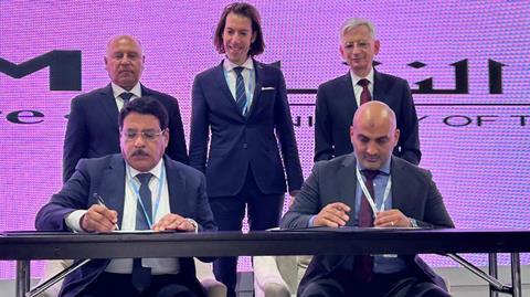 Cairo Metro Line 6 Alstom agreement signing with NAT