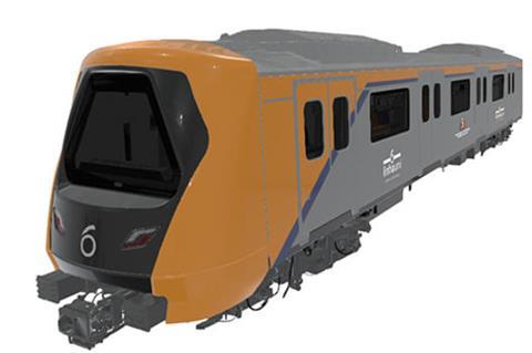 São Paulo Line 6 metro train design (Image Alstom)