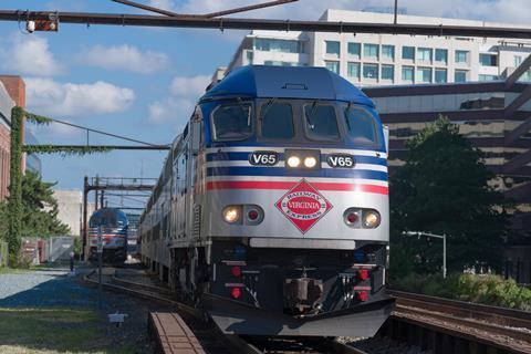 Virginia Railway Express train (Photo: George Tenney/VRE)