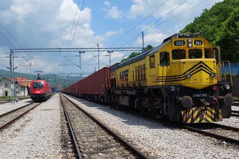 Rail Cargo Group subsidiary Rail Cargo Carrier Southeast operated its first train in Serbia  (Photo: RCCS/Dubravko Slivarić)
