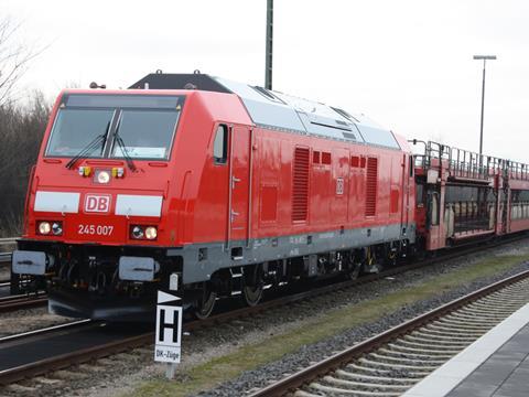 Bombardier Transportation Traxx Multi-Engine locomotive.