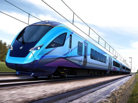 Impression of CAF EMU for FirstGroup’s TransPennine Express franchise.