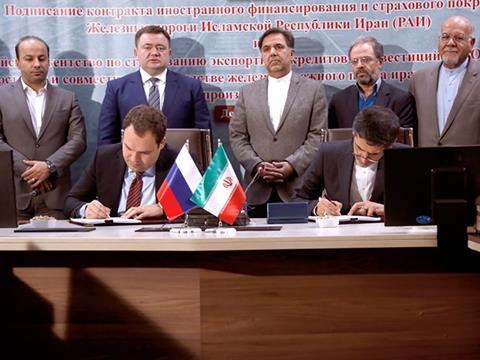 A memorandum of co-operation for the joint production of rolling stock was signed by national railway RAI and the Russian Export Centre.