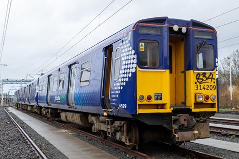 The Zero Emission Train Project will see a withdrawn Class 314 electric multiple-unit made available by ScotRail converted into a ‘deployment-ready and certified’ development platform for hydrogen technology providers and academics.