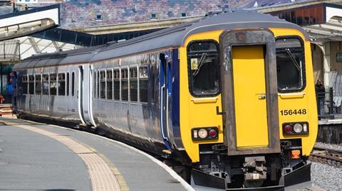 Northern Class 156 DMU at Whitby (Photo Northern)