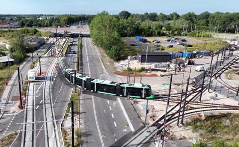 Hovedstadens Letbane test run