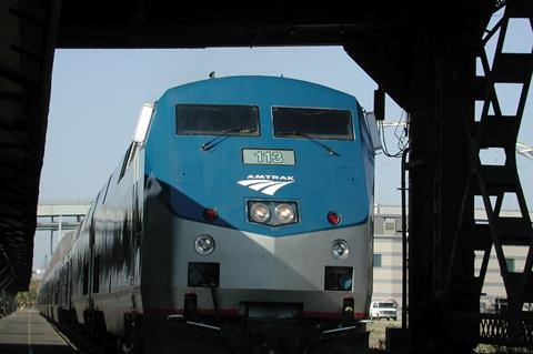 Amtrak train