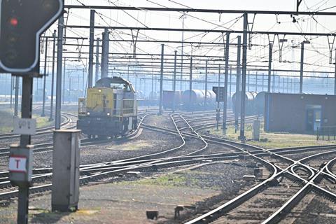 Antwerpen yard (Photo Infrabel)