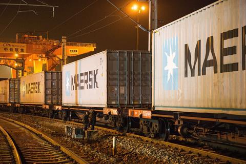 Maersk containers