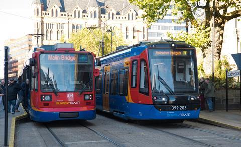 Sheffield Supertram tram and tram-train (Photo: Tony Miles)
