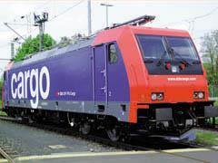 SBB Cargo Traxx locomotive.