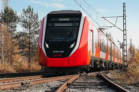 Sinara Transport Machines has obtained Customs Union certification enabling series production of its ES104 electric multiple-unit