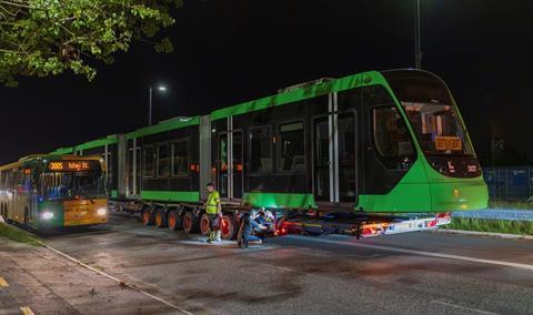 København tram delivery 1