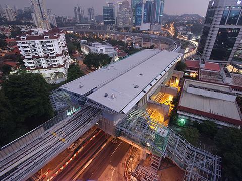 The first phase of the SBK automated metro line will terminate at Semantan. MRT Corp reports that construction and fit-out is '89% complete'.
