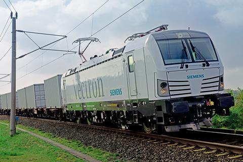 Siemens Mobility Vectron electric locomotive generic