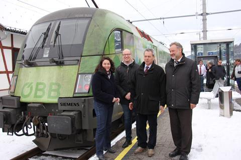 ÖBB-Infrastruktur has completed electrification of the 14·4 km section of the Ausserfernbahn