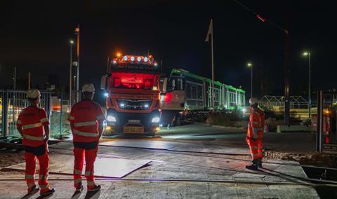 København tram delivery 3