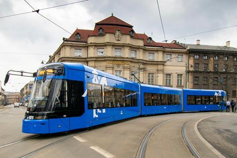 A framework agreement for the supply up to 60 Tango Kraków Lajkonik II trams worth SFr120m was signed by city transport operator MPK Kraków and Stadler