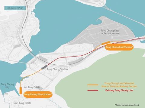 Hong Kong Tung Chung Line extension project