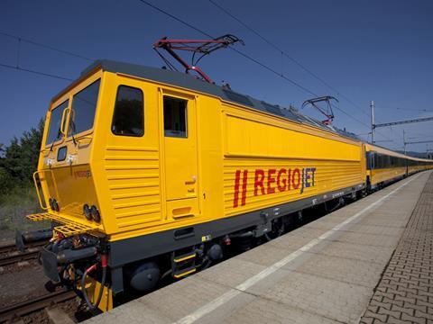 RegioJet train.